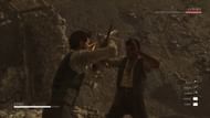 A fight between Cesare and Enzo in La Merica Chapter 14 of Mafia The Old Country (Image via 2K)
